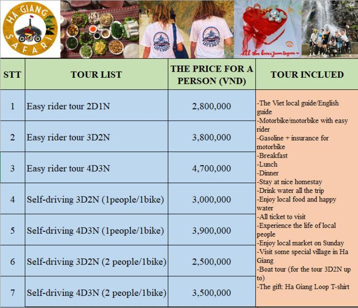 Nhi'S House & Safari -Motorbike Rental-Tour 河江 外观 照片